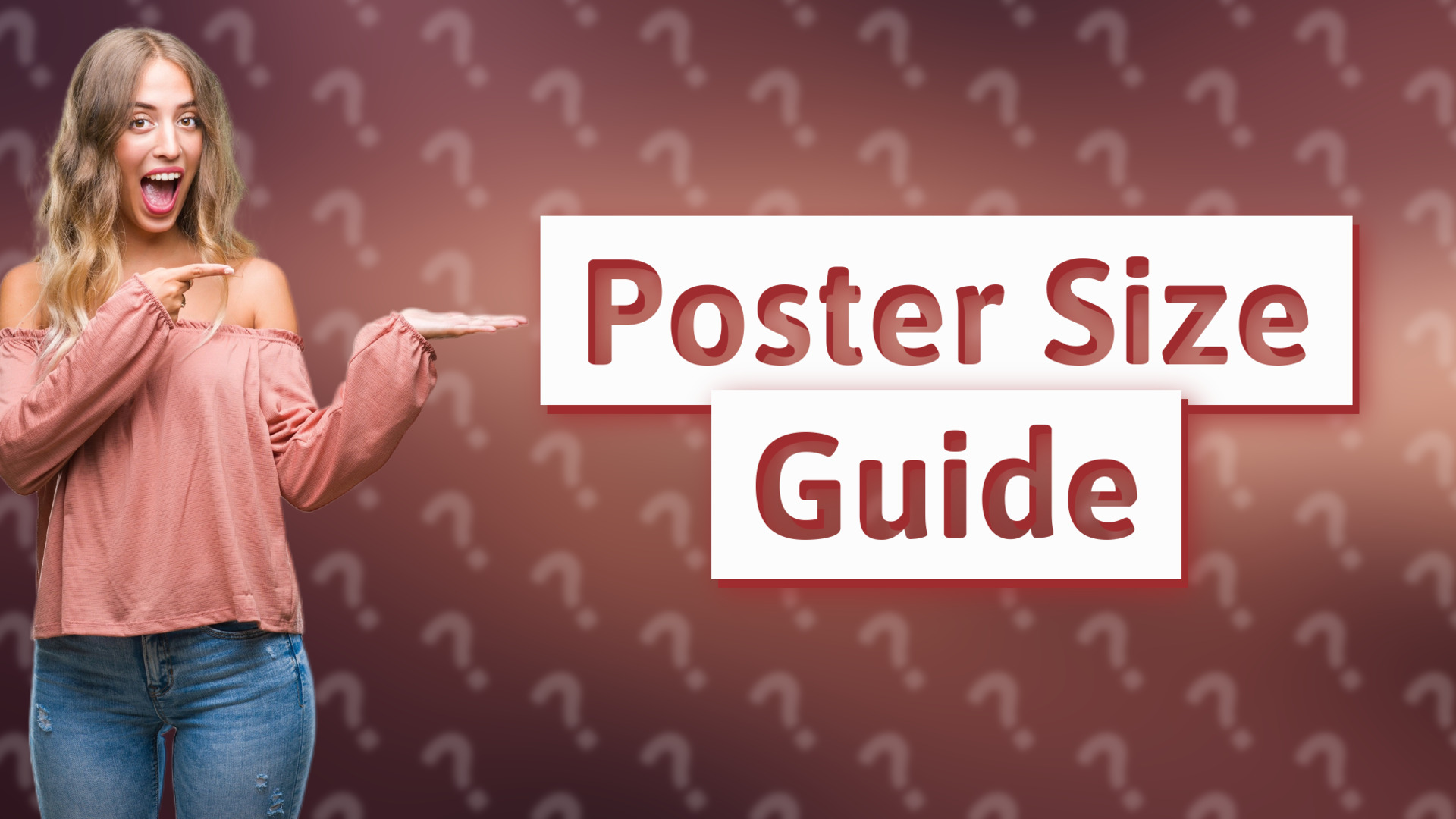 Poster Size Guide