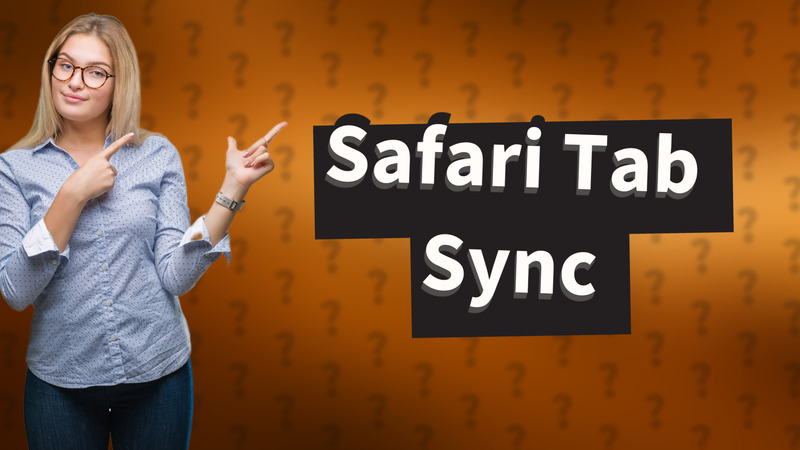 Safari Tab Sync