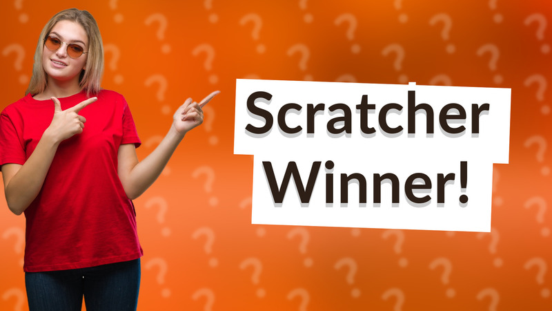 Scratcher Winner!