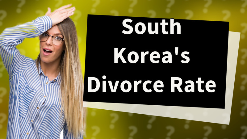 South Korea's Divorce Rate