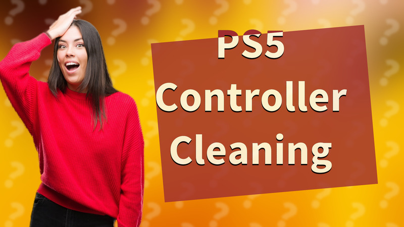 PS5 Controller Cleaning