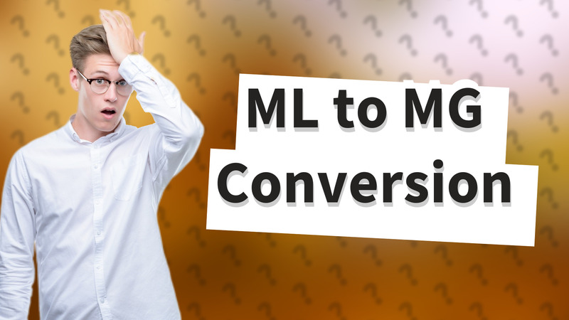 ML to MG Conversion