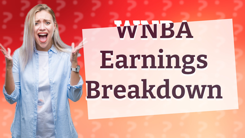 WNBA Earnings Breakdown