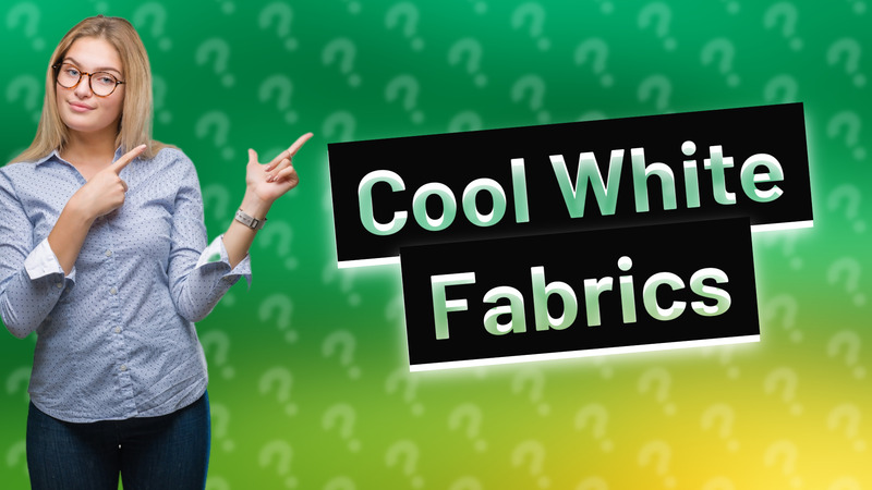 Cool White Fabrics