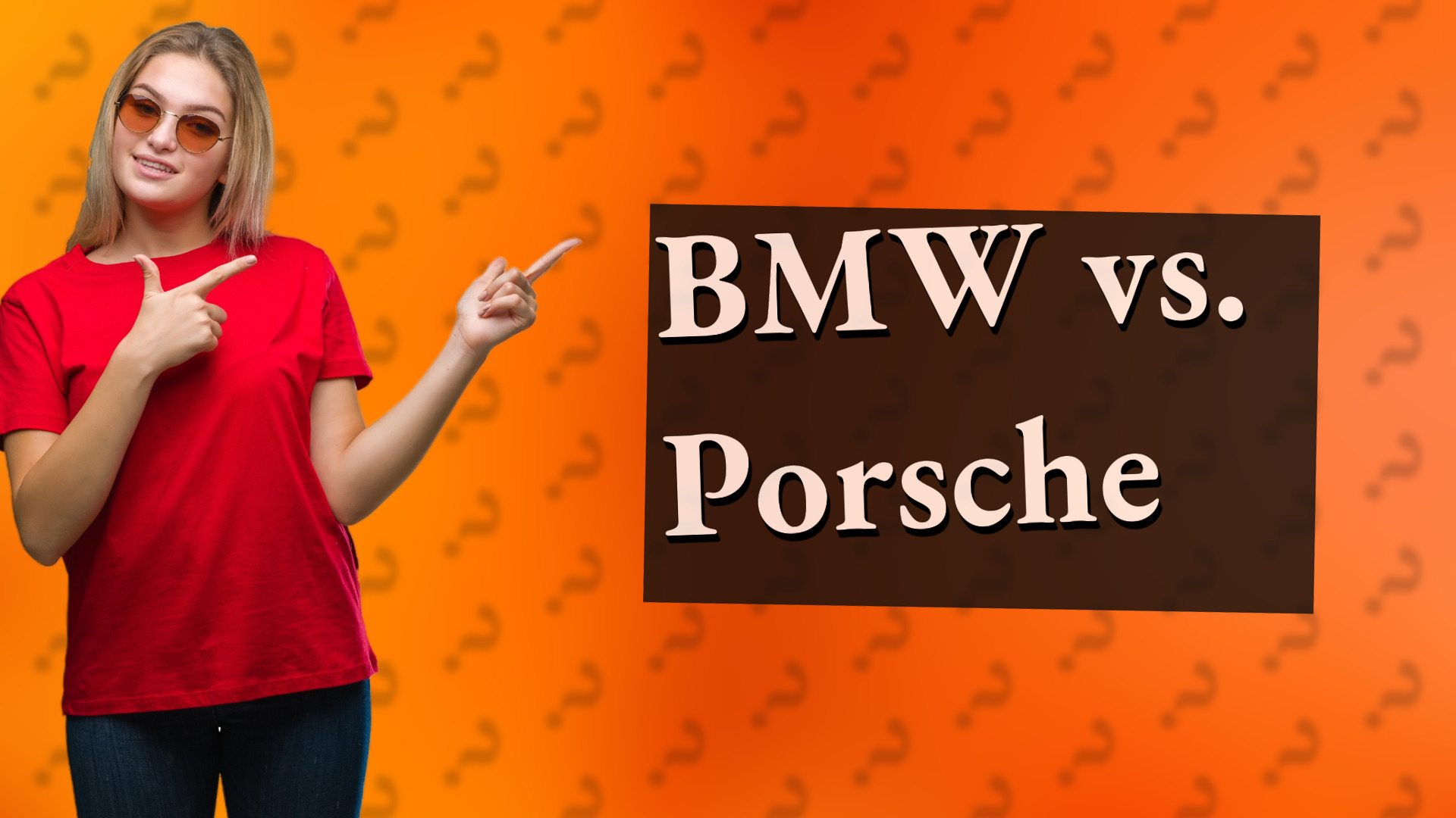 BMW vs. Porsche