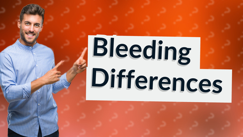 Bleeding Differences