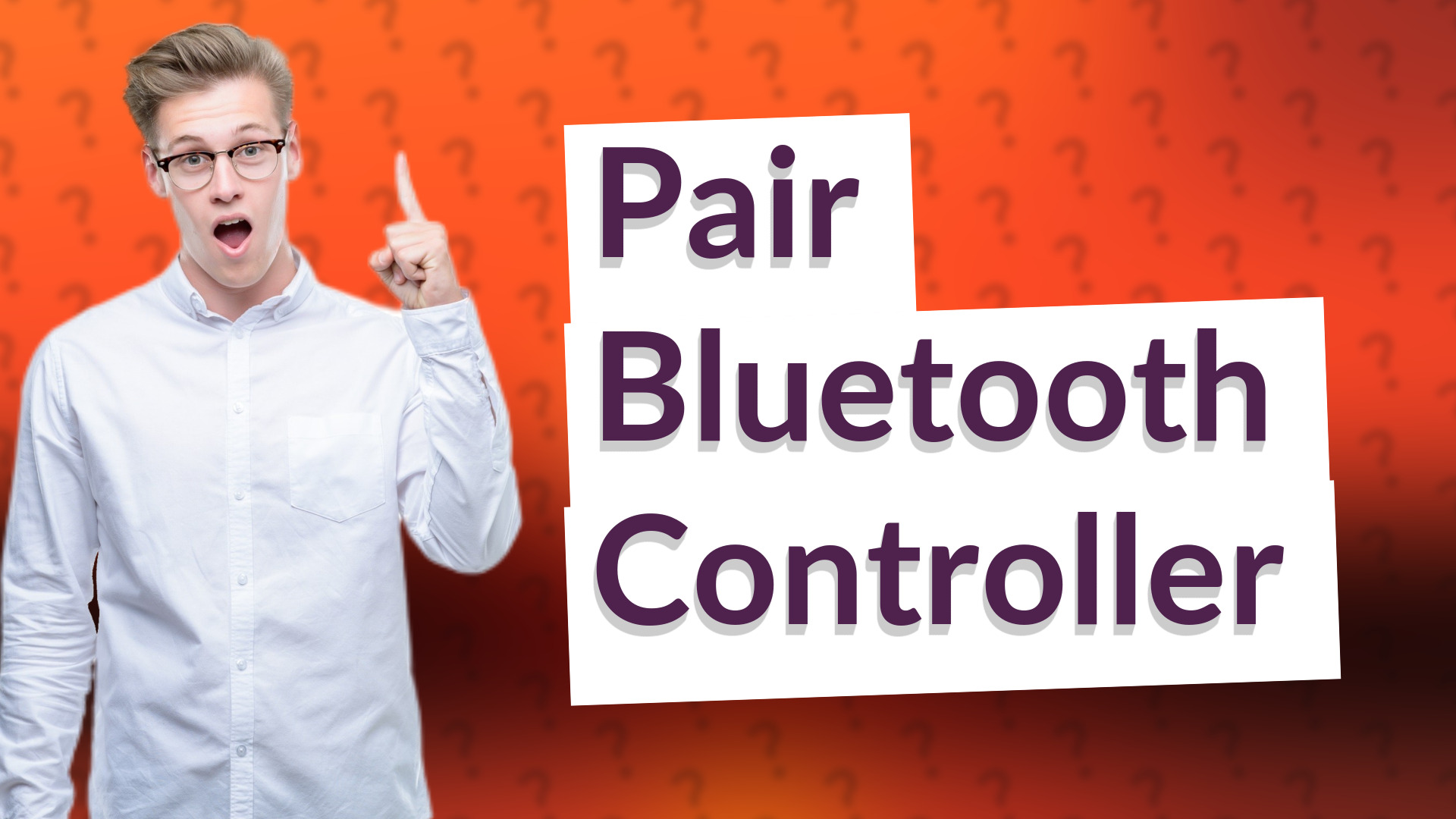 Pair Bluetooth Controller