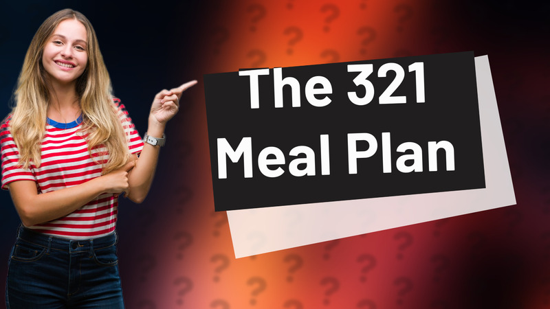The 321 Meal Plan