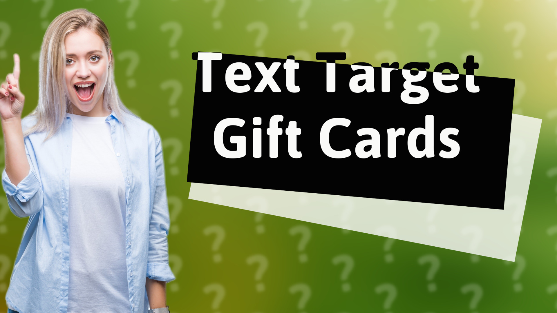 Text Target Gift Cards
