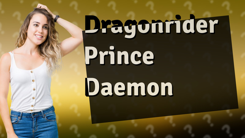Dragonrider Prince Daemon