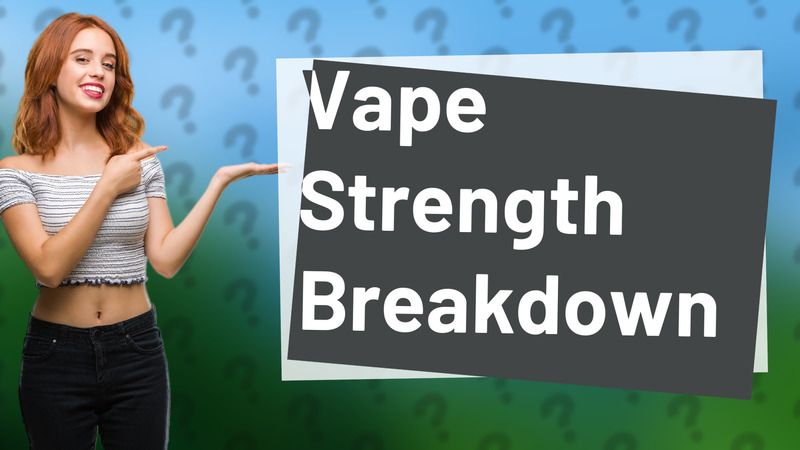 Vape Strength Breakdown