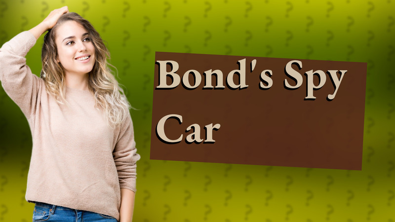 Bond's Spy Car