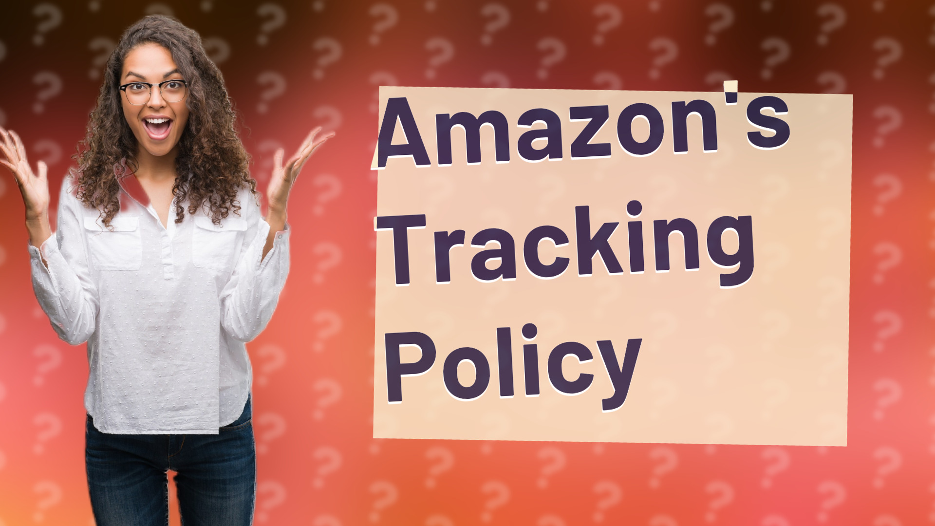 Amazon's Tracking Policy
