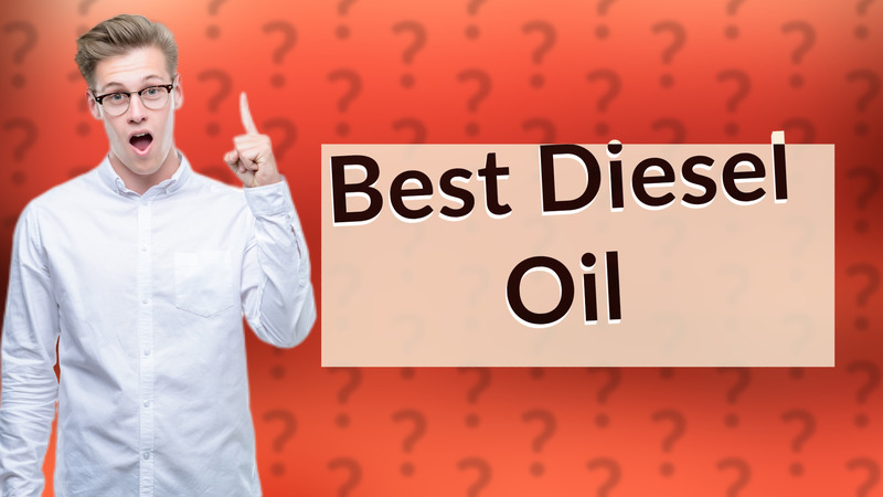 Best Diesel Oil