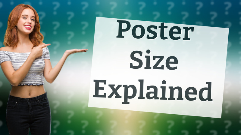 Poster Size Explained