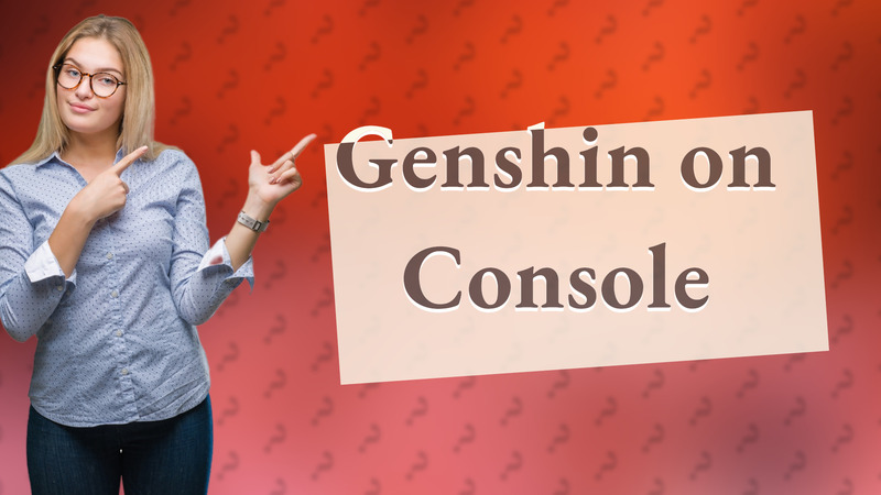 Genshin on Console