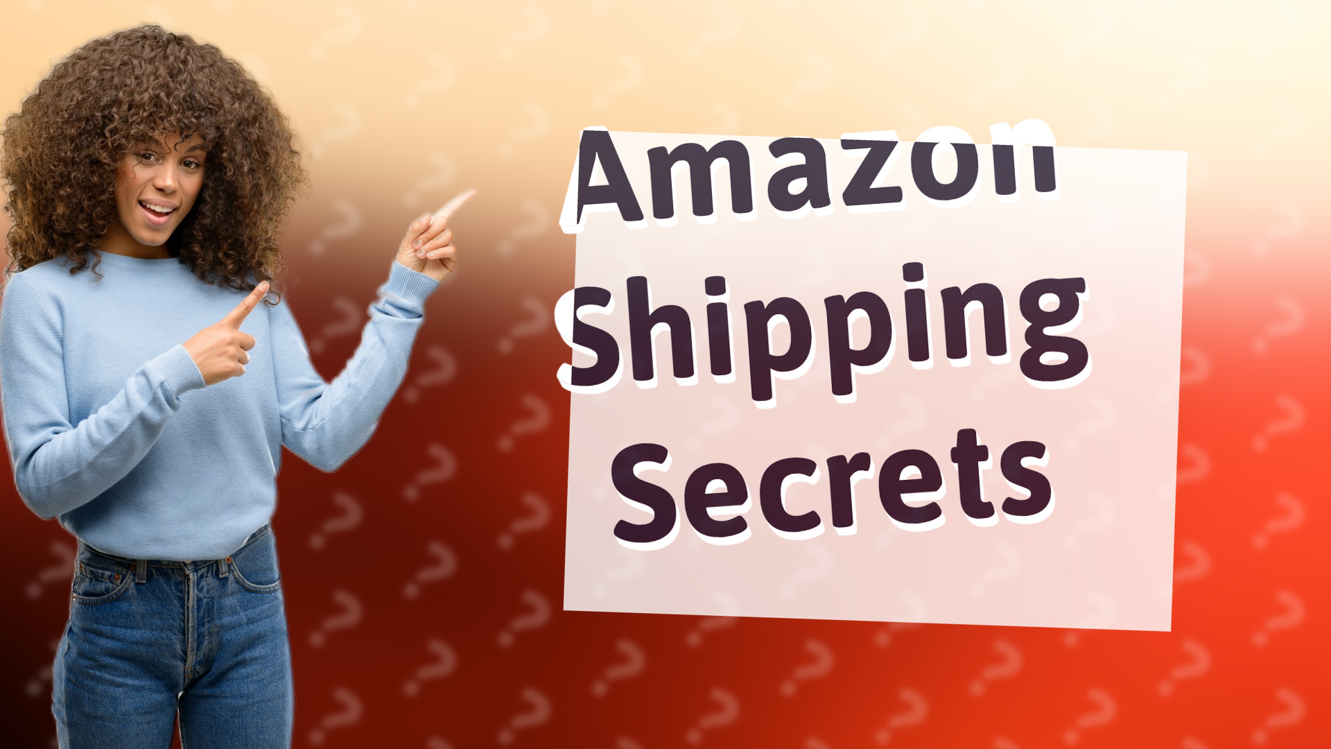 Amazon Shipping Secrets
