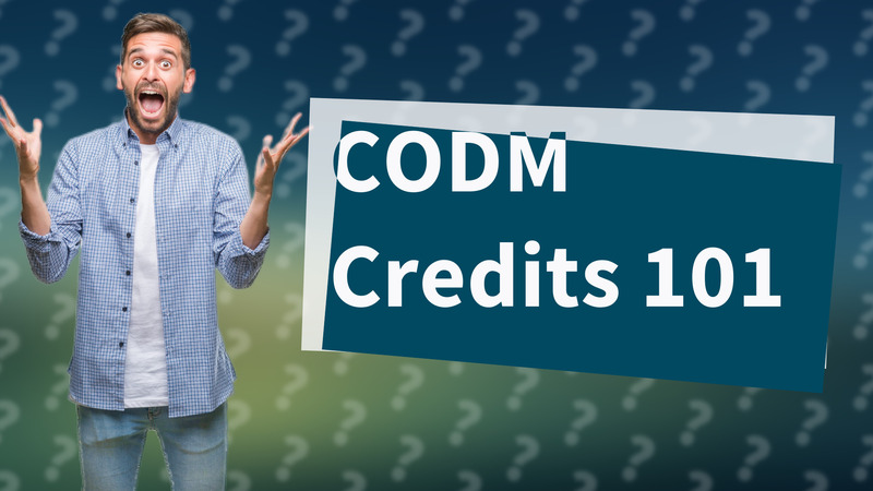 CODM Credits 101