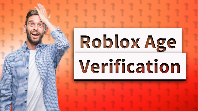 Roblox Age Verification
