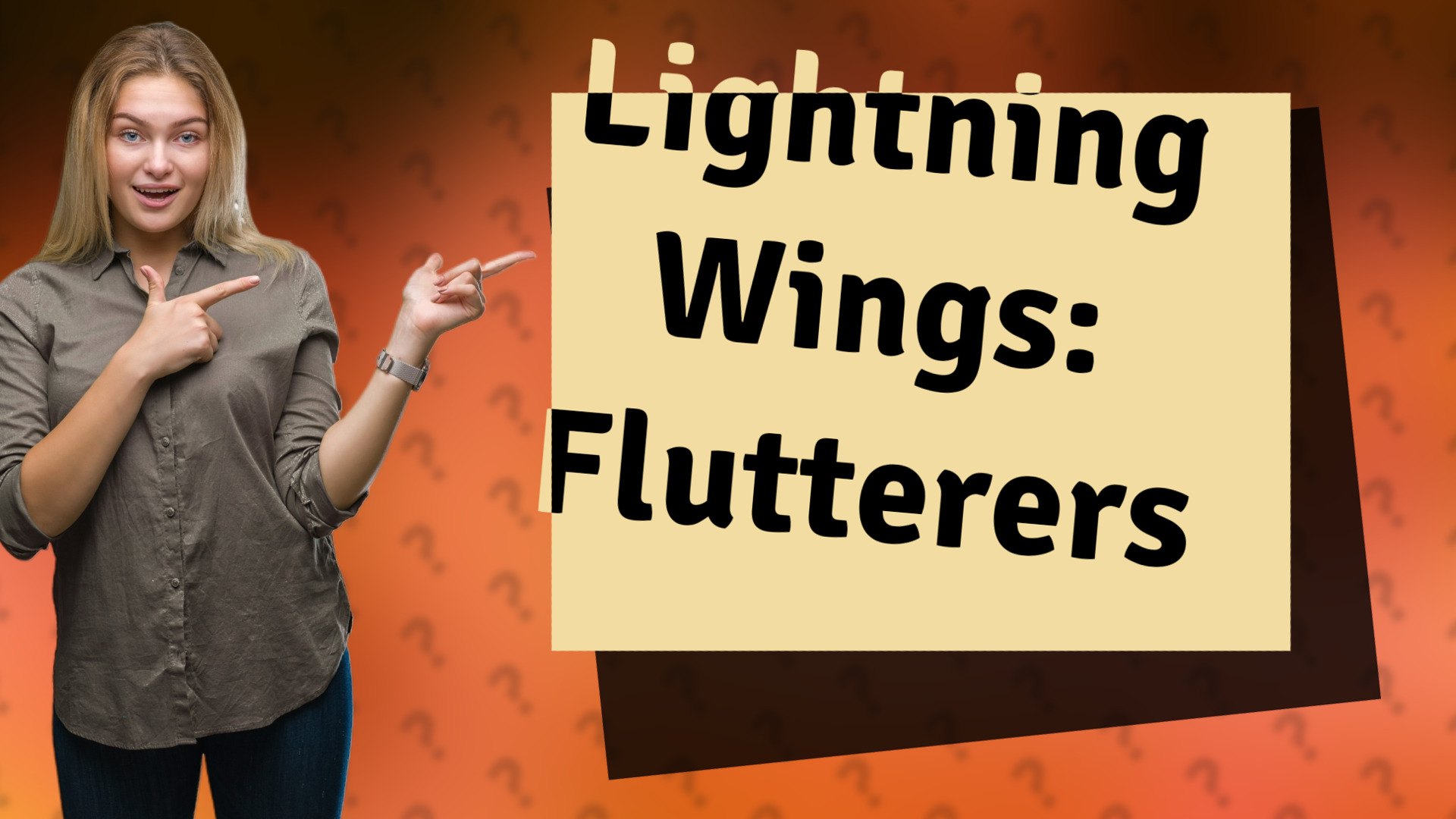 Lightning Wings: Flutterers