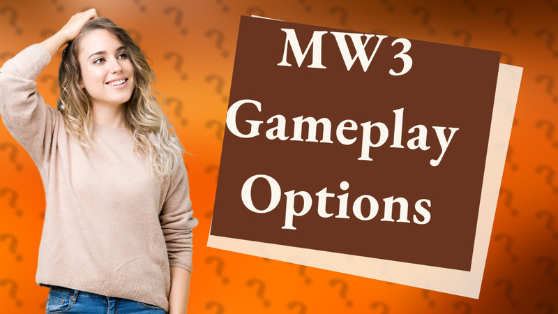 MW3 Gameplay Options