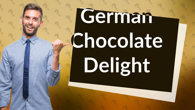 German Chocolate Delight