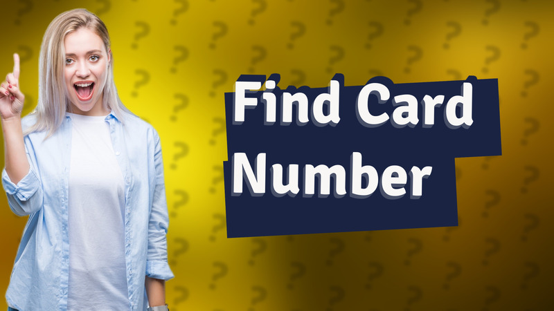 Find Card Number