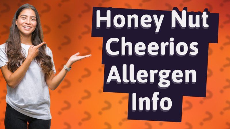 Honey Nut Cheerios Allergen Info
