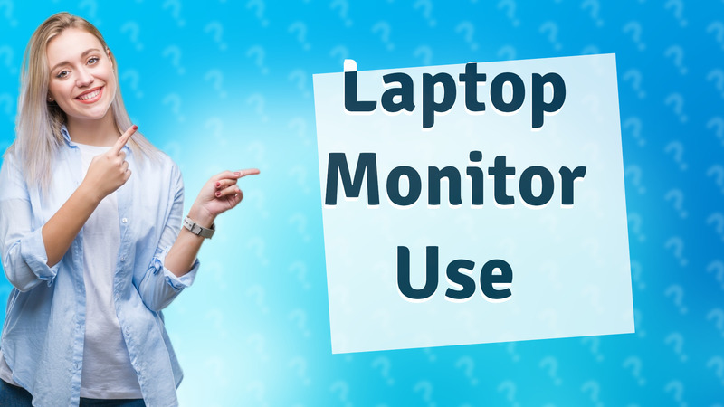 Laptop Monitor Use