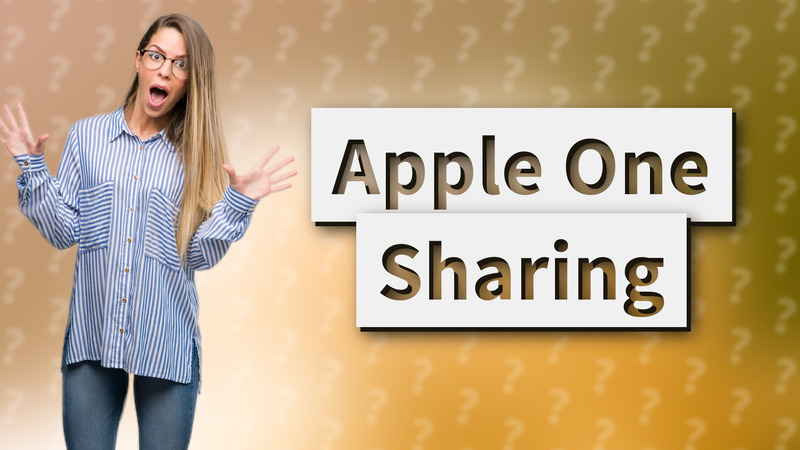 Apple One Sharing