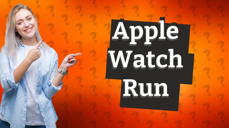 Apple Watch Run
