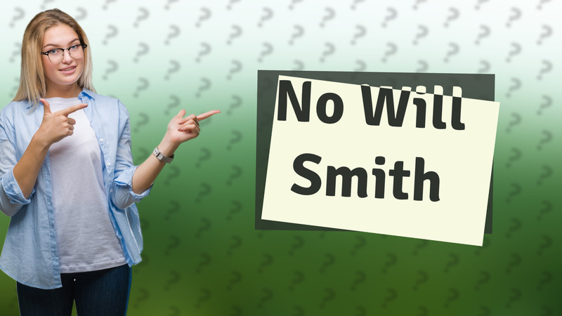 No Will Smith