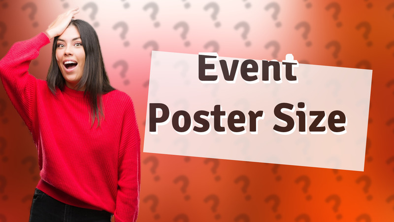 Event Poster Size