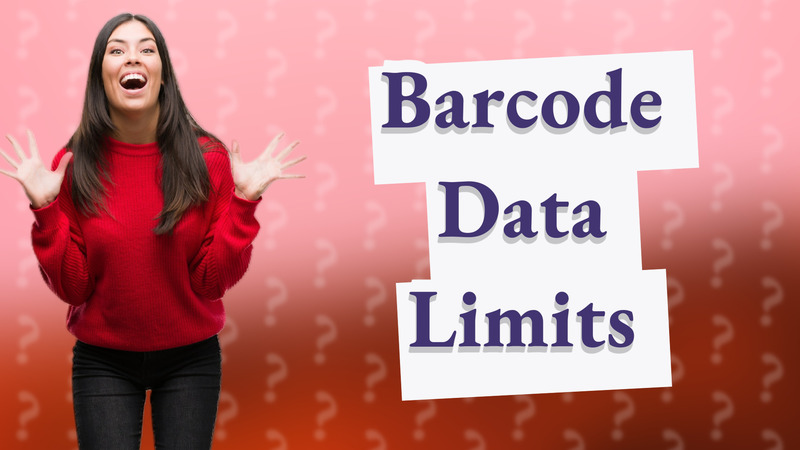 Barcode Data Limits
