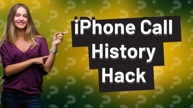 iPhone Call History Hack