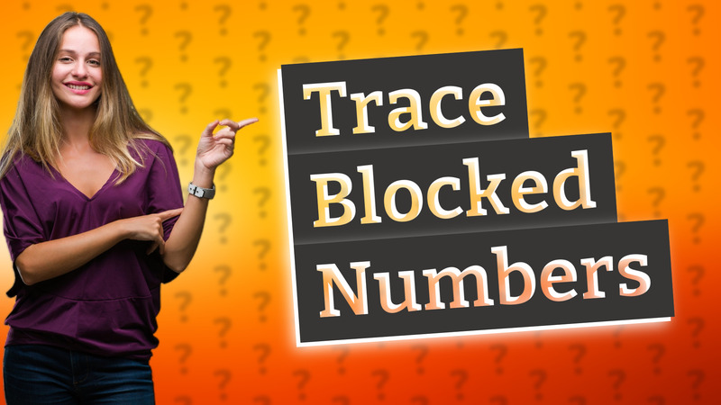 Trace Blocked Numbers
