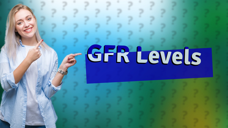 GFR Levels