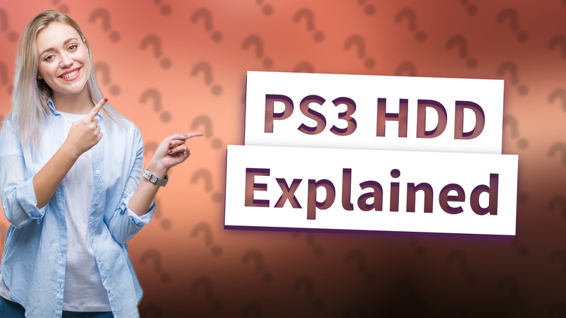PS3 HDD Explained