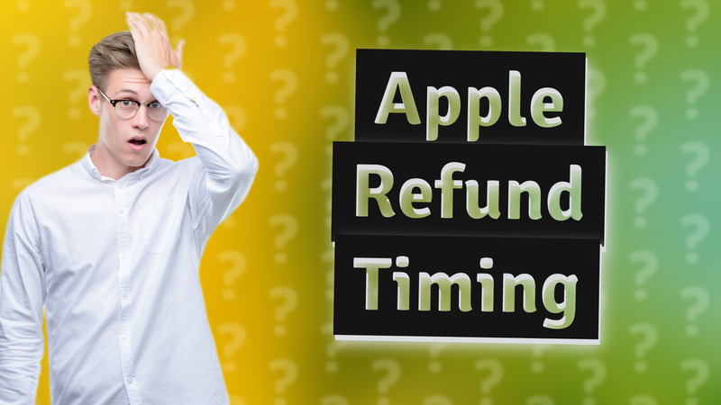 Apple Refund Timing