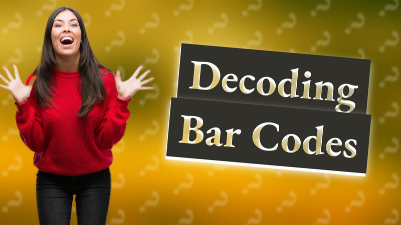 Decoding Bar Codes