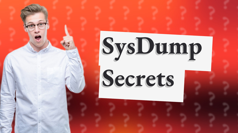 SysDump Secrets