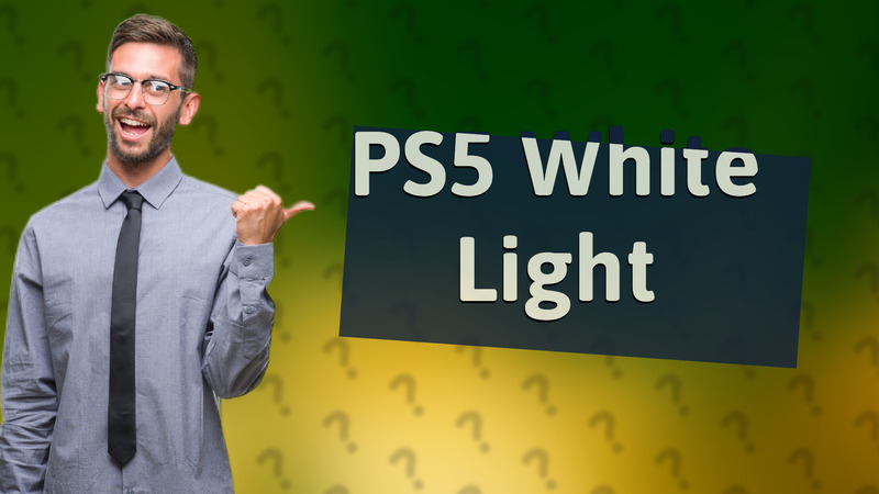 PS5 White Light