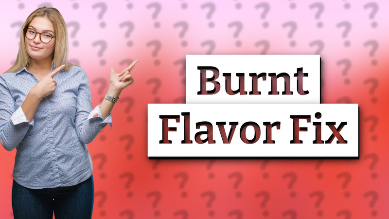Burnt Flavor Fix
