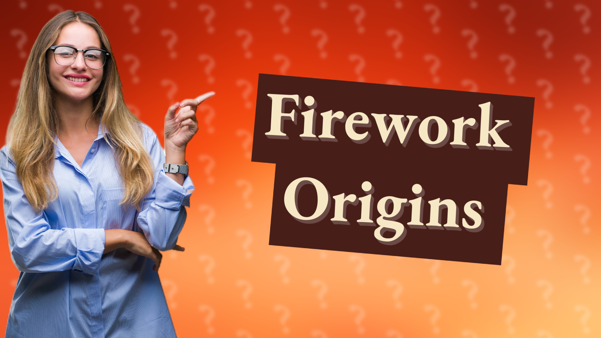 Firework Origins