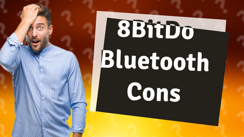 8BitDo Bluetooth Cons