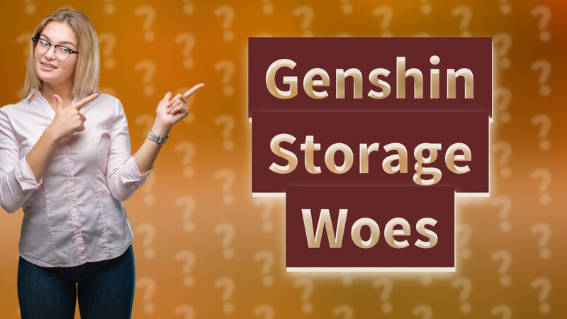Genshin Storage Woes