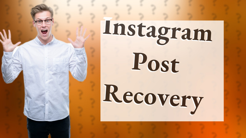 Instagram Post Recovery