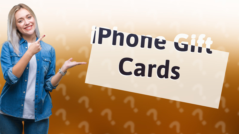 iPhone Gift Cards