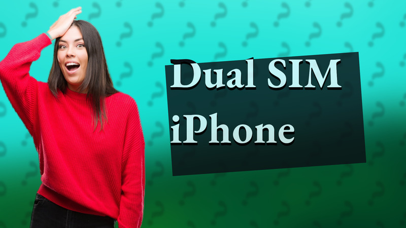 Dual SIM iPhone