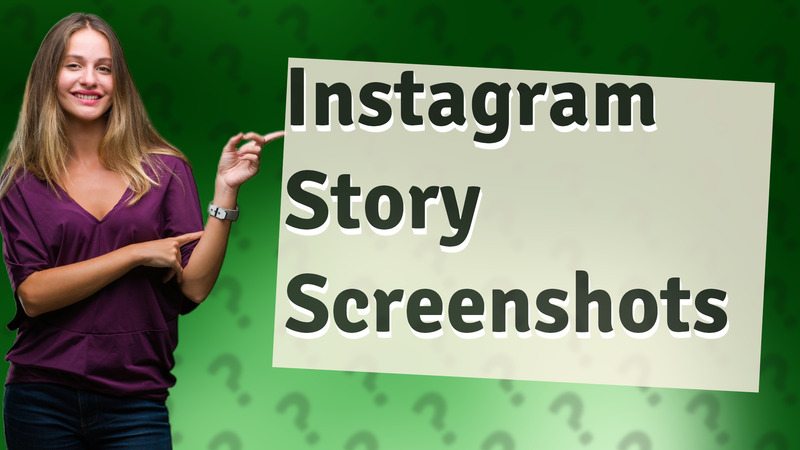 Instagram Story Screenshots